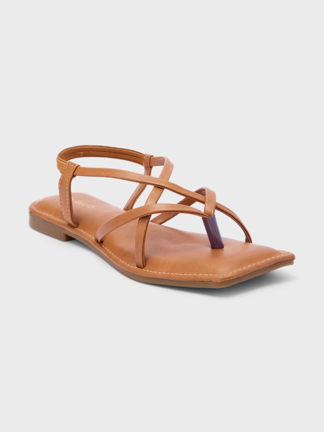 Lucky Feet Strappy Flat Sandal For Women, Comfortable Flat Slippers, Modern Flat Sandals