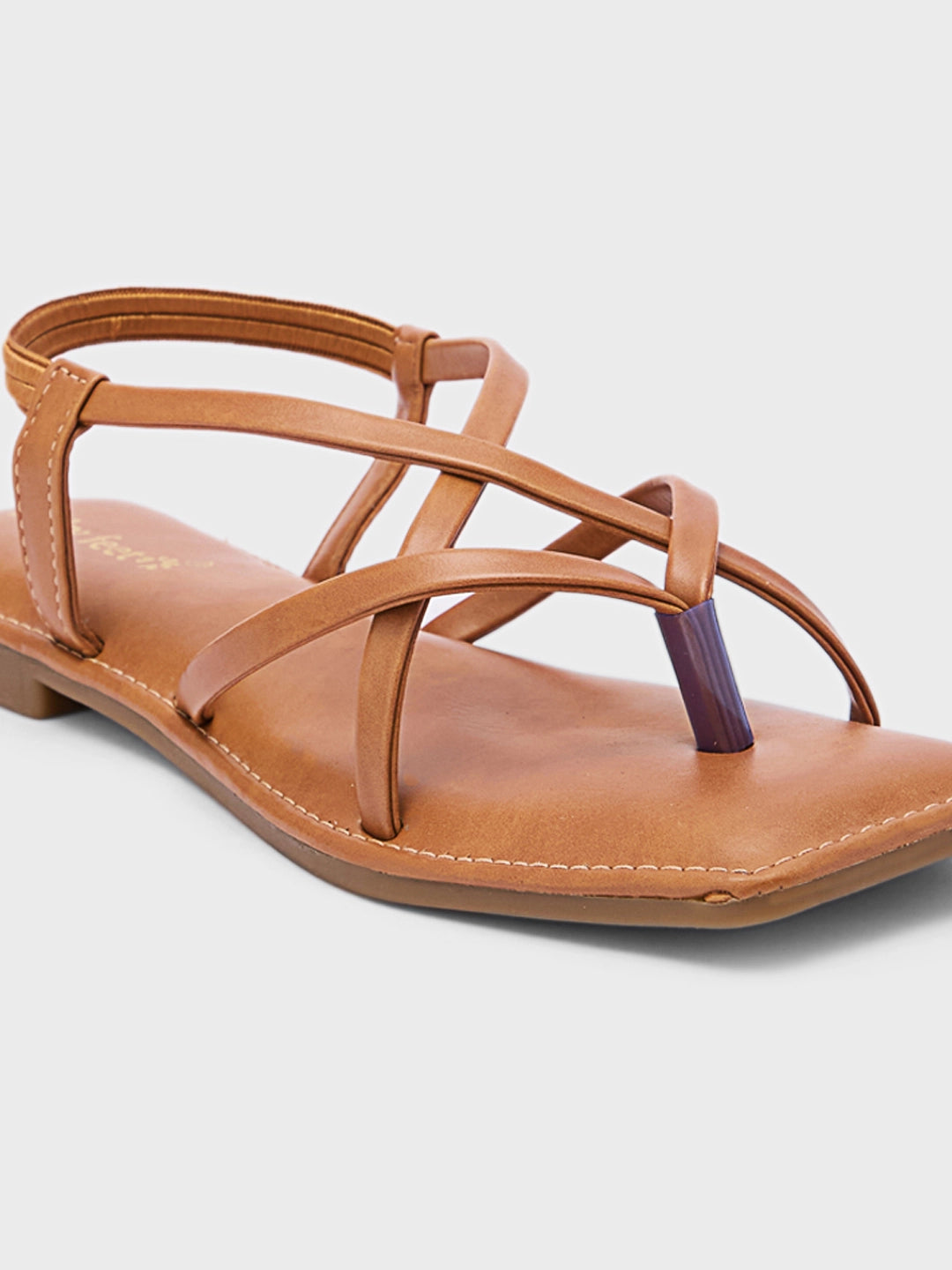 Lucky Feet Strappy Flat Sandal For Women, Comfortable Flat Slippers, Modern Flat Sandals